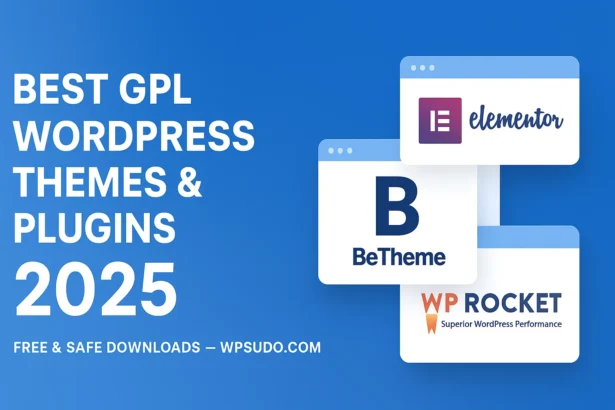 Best GPL WordPress Themes And Plugins