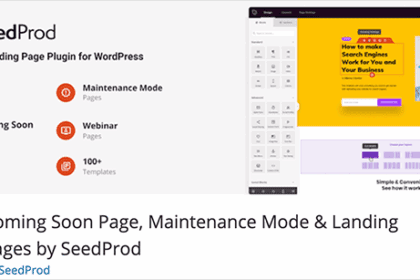 SeedProd Coming Soon Pro