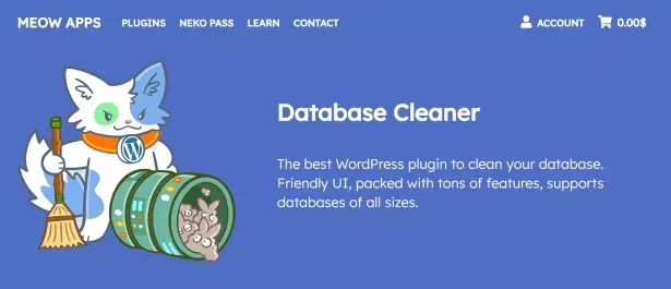 Meow Database Cleaner Pro