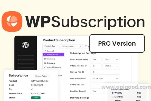 WPSubscription Pro