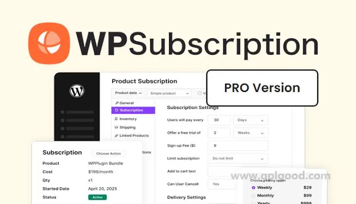 WPSubscription Pro