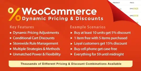 WooCommerce Dynamic Pricing